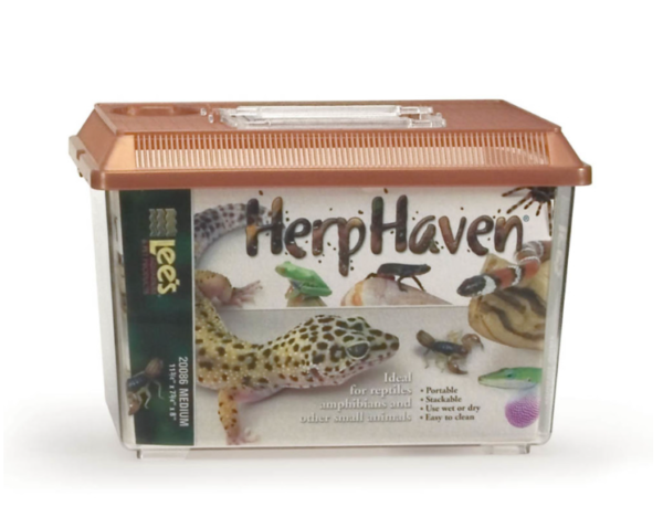 HerpHaven Carrier for Reptiles & Amphibians 1ea/11.75In X 8 in, MD